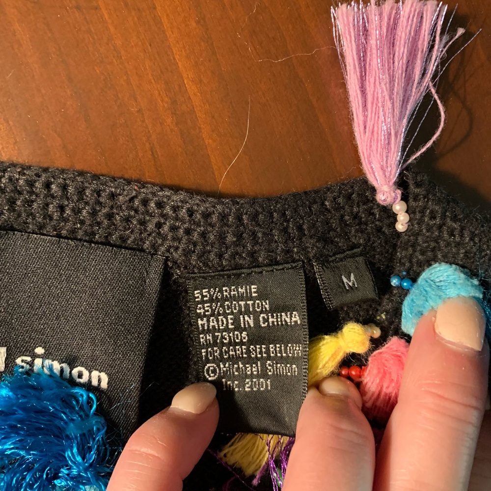 COPY - Michael Simon …size M….gorgeous sweater! - Picture 4 of 7